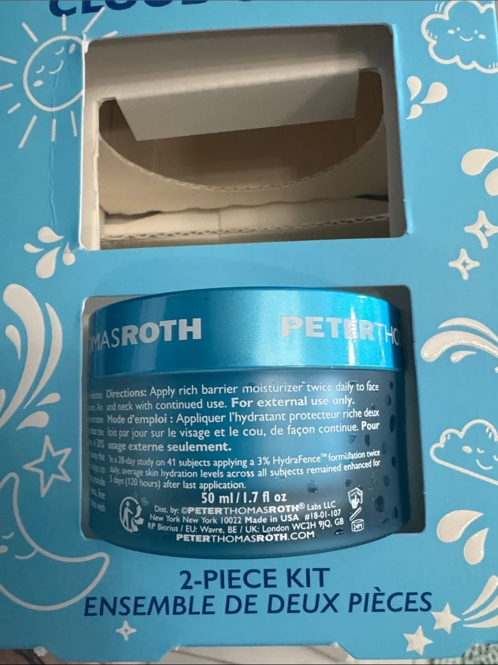 NIB Peter Thomas Roth Water Drench Hyaluronic Cloud Rich Barrier Moisturizer